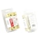 Prime-Line Door Hinge Commercial UL Adjust Self-Close, 4 in. w/ Square & 5/8 in. Corners, Satin Brass 3 Pack U 1159063 - alternate 2